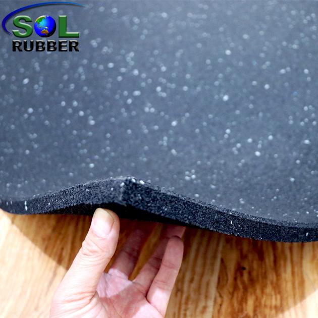 15mm High Impact Rubber Gym Flooring