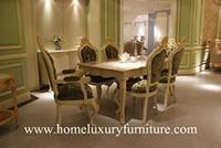 Marble Dining Table New Antique and Modern Dining Room Furniture sets Europ Style FT-168