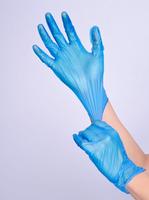 disposable powder free medical vinyl gloves