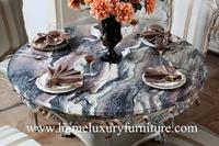 Round dining table furniture dining table 4 chairs dining table marble wood dining table