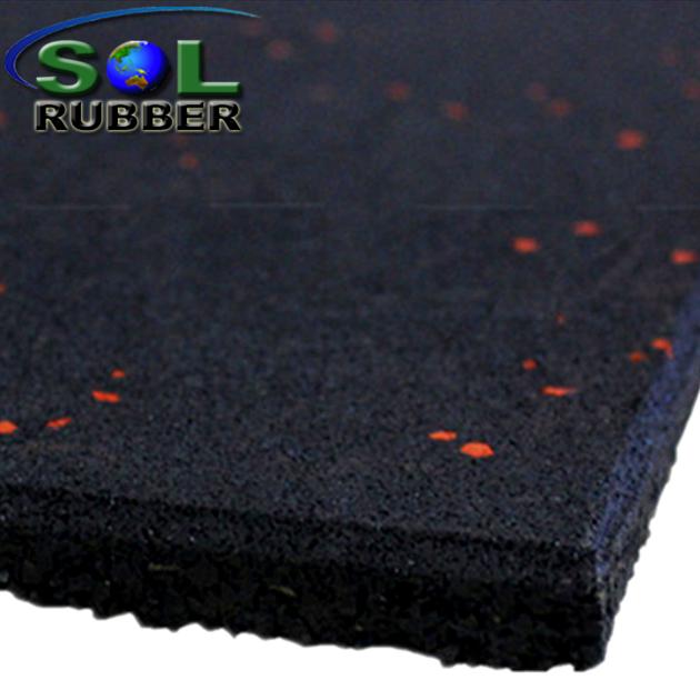 15mm High Impact Rubber Gym Flooring