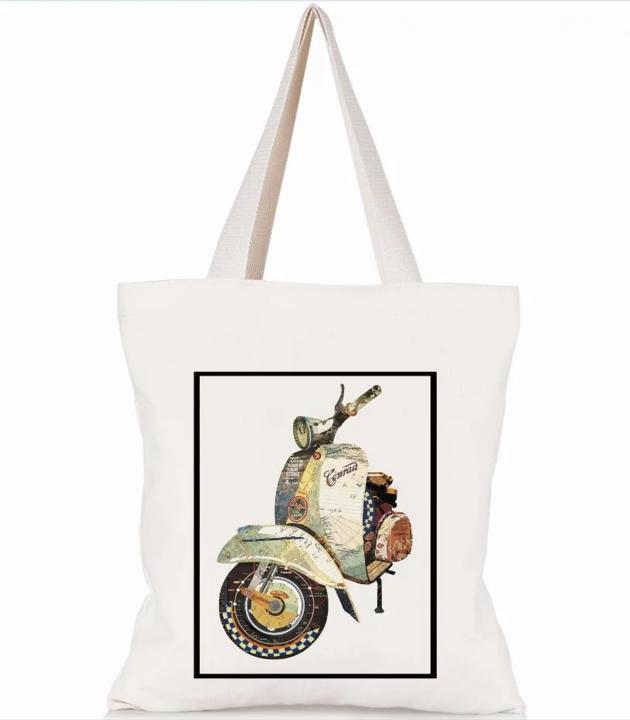 Shopping Bag Canvas Tote Bag Grocery