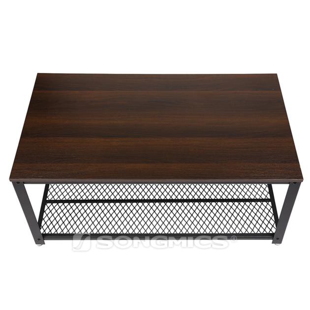 SONGMICS LCT61K Coffee Table Metal Legs