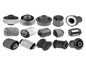 rubber-metal bonded parts for shock absorption and anti-vibration