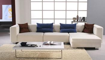 Corner Fabric Sofa Sets(with backing pad pillow)