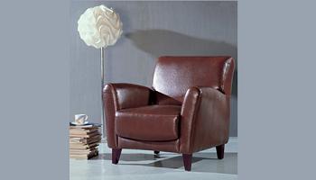 Leather bedroom Chair