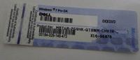 Genuine windows 7 pro oem key coa license with dell