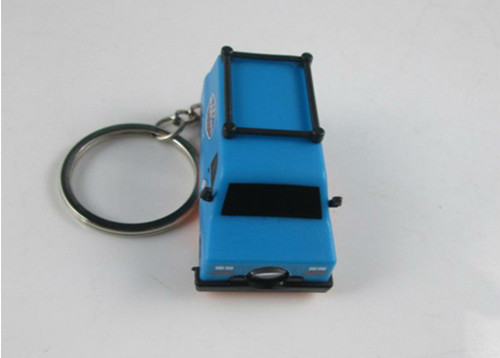 3d custom van shape OEM truck keychain projector logo truck keychain
