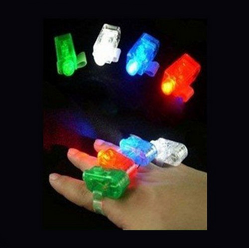 RGB color change led finger light low price led finger ring party gifts led finger light