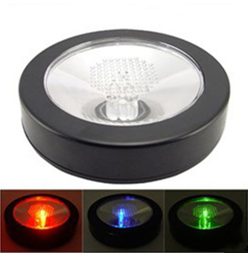 2015 Hot Sale Flashing Rgb Led Coaster for Christmas Decoration