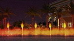 Fire and Water Mingle Fountain