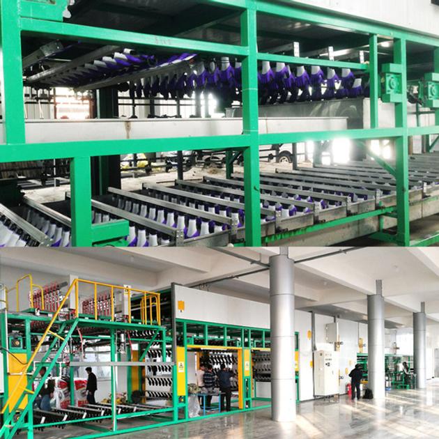 Super Large Capacity PU Glove Production