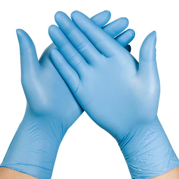 checking glove dipping line