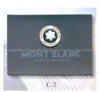 leather label