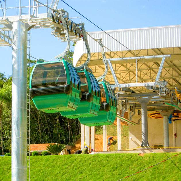 Two Six Person Cableway Scenic Tour
