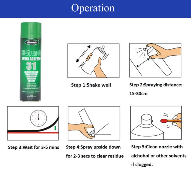 Hi Strength Spray Adhesive