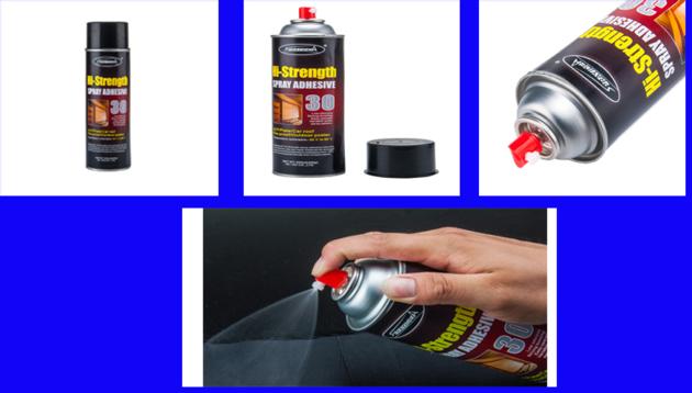 Low VOC Hi Strength Spray Adhesive