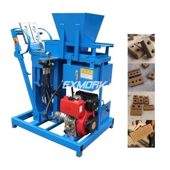 Exmork EX2 25 Clay Brick Making
