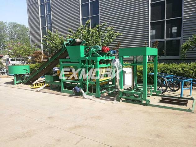EX4 25 Automatic Block Making Machine
