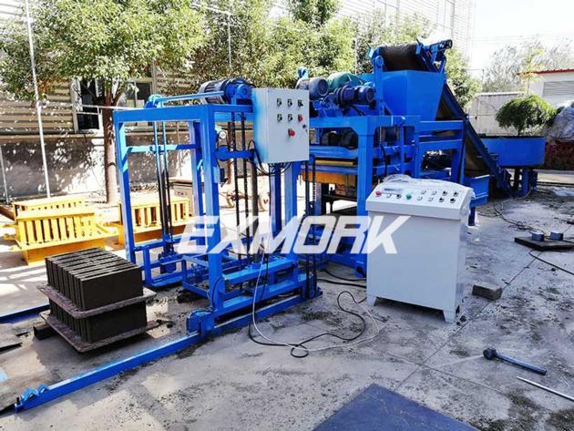EX4 25 Automatic Block Making Machine