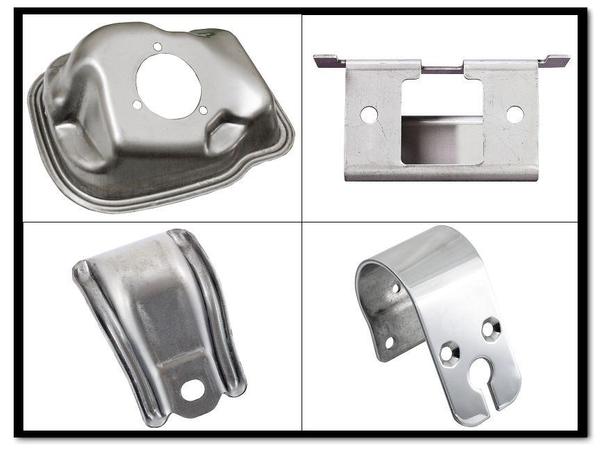 Stainless Steel Custom Metal Stamping , Sheet Metal Stamping Parts Building