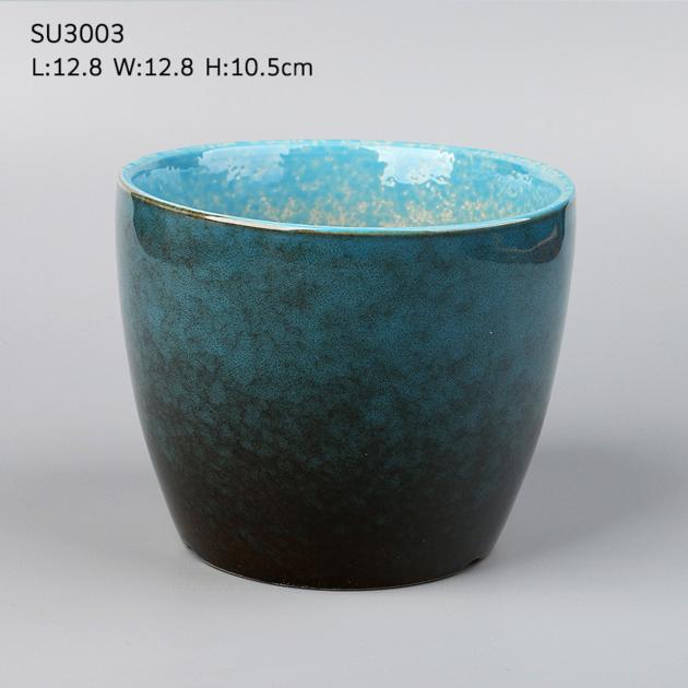 Wholesale Electroplating Ceramic Flower Pot Indoor