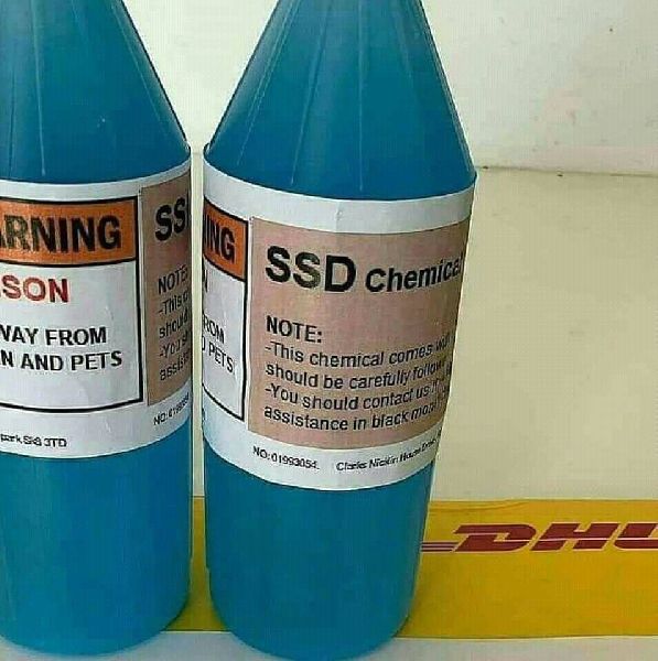 SSD Solution Chemical and activation powder to clean black notes 