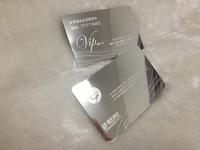 OEM any size differnt finish metal business cards