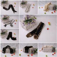 05Y Mink Fur Scarves Mink Fur Scarf Mink Fur Shawl With Tassel Fur Flower 9 Colors