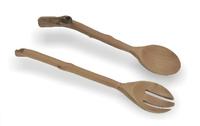 Uniquely Hand-made Carved Wooden Spoons&Forks