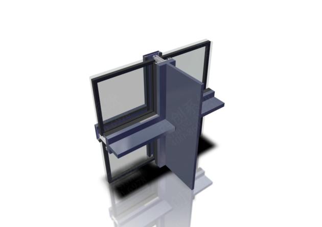 Glass Screen Wall Steel Curtain Wall
