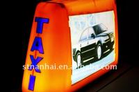 ZHD-TAXI Illuminated taxi outdoor top sign
