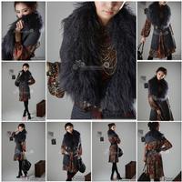 Women's Sheepskin Shawl Sheep Fur Shawl Fur Cape Fur Wrap Fur Tippet Fur Amice Fur Robe Z45