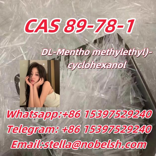 CAS 89-78-1        DL-Mentho methylethyl)-cyclohexanol
