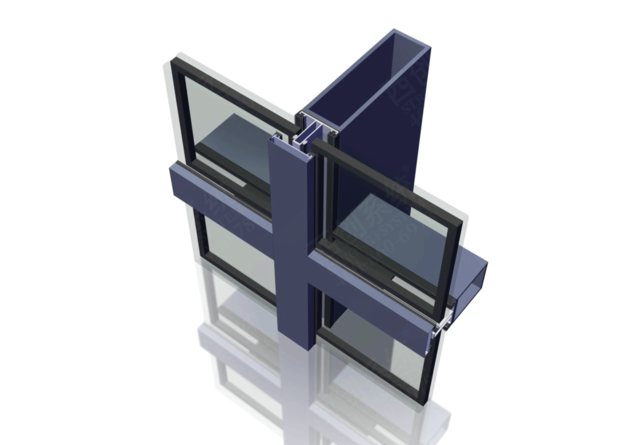 Steel Curtain Wall Profiles Structurals Profiles