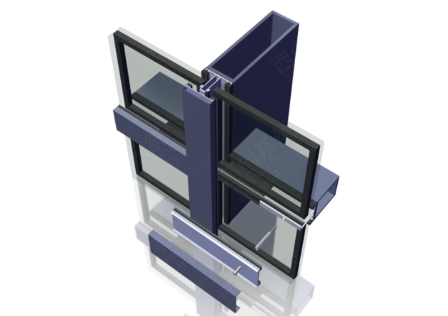 Steel Curtain Wall Profiles Structurals Profiles