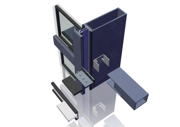 Steel Curtain Wall Profiles Structurals Profiles