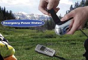 DYNAMO LED TORCH W/MOBILE CHARGER