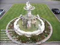 marble fountain