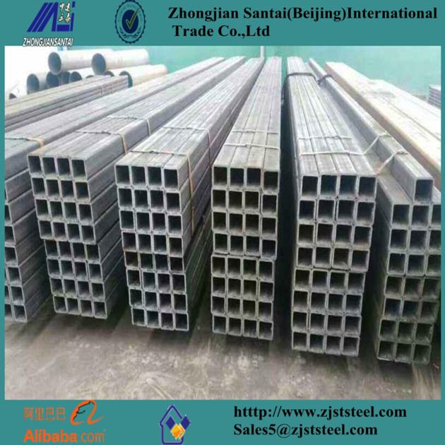 ERW black ms 12x12 square hollow section steel pipe