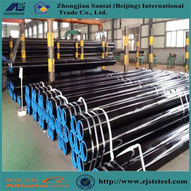 ASTM A53 ASTM A106B API 5L seamless steel pipe for gas petroleum