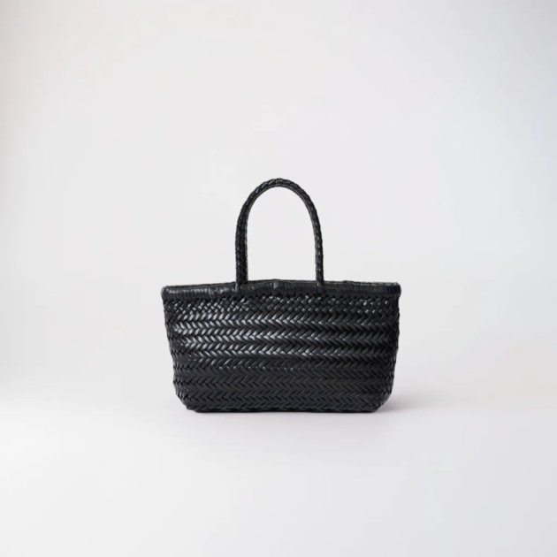 Stysion Handcrafted Black Woven Leather Bags: Unique Charm & Timeless Elegance