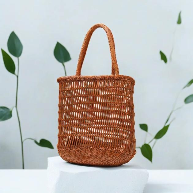 Stysion Handmade Woven Leather Bags - Unique Charm in Every Stitch