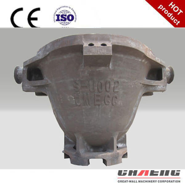 Large steel casting slag pot