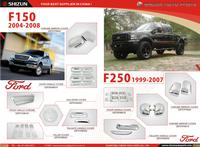 FORD F250 ABS Chrome Car Parts Accessories