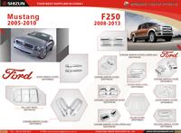 ford mustang abs chrome auto parts accessories