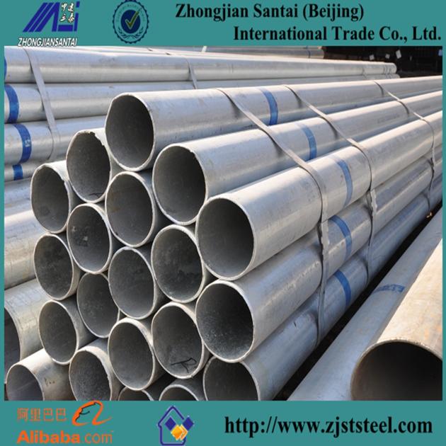 Construction pipe Gi Pipe Hot dipped Galvanized Steel Pipe
