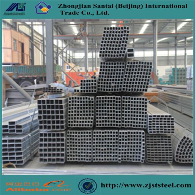 ASTM A36 carbon steel black iron square pipe