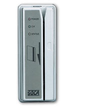 Magnetic-card card reader