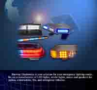 Police Light, Horn Speaker, Police Siren, Strobe Light